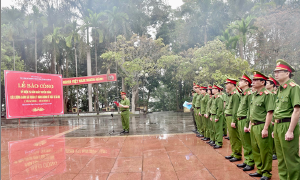 TỔ CHỨC VỀ NGUỒN NHÂN KỶ NIỆM 75 NĂM NGÀY TRUYỀN THỐNG LỰC LƯỢNG CẢNH SÁT QUẢN LÝ HÀNH CHÍNH VỀ TRẬT TỰ XÃ HỘI