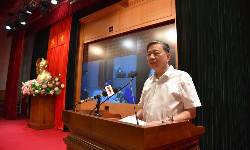 BỘ CÔNG AN TỔ CHỨC HỘI NGHỊ GIAO BAN TRỰC TUYẾN KIỂM ĐIỂM KẾT QUẢ THỰC HIỆN DỰ ÁN CƠ SỞ DỮ LIỆU QUỐC GIA VỀ DÂN CƯ, DỰ ÁN SẢN XUẤT, CẤP, QUẢN LÝ CĂN CƯỚC CÔNG DÂN