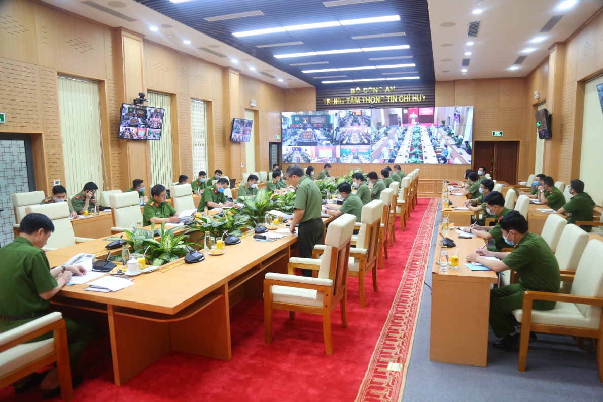 Hội nghị giao ban trực tuyến kiểm điểm kết quả thực hiện Dự án Cơ sở dữ liệu quốc gia về dân cư và Dự án Sản xuất, cấp, quản lý Căn cước công dân