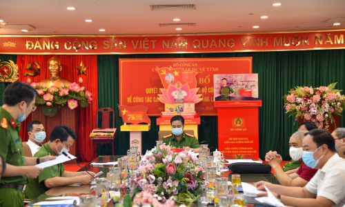 Cuộc thi viết về hình ảnh người chiến sỹ công an nhân dân trong triển khai dự án cơ sở dữ liệu quốc gia về dân cư và dự án sản xuất, cấp và quản lý căn cước công dân