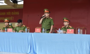 Cục Cảnh sát quản lý hành chính về trật tự xã hội tổ chức kiểm tra rèn luyện thể lực năm 2022