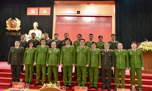Cục Cảnh sát quản lý hành chính về trật tự xã hội tổ chức Hội nghị triển khai công tác năm 2023