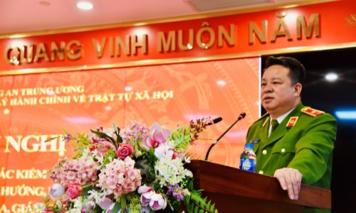 Hội nghị tổng kết công tác Đảng, công tác kiểm tra, giám sát, kỷ luật Đảng năm 2022 và triển khai phương hướng, nhiệm vụ công tác Đảng, công tác kiểm tra, giám sát năm 2023 trong Đảng bộ Cục Cảnh sát quản lý hành chính về trật tự xã hội