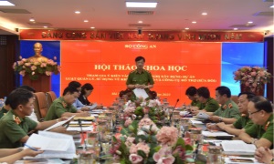 Hội thảo khoa học tham gia ý kiến vào hồ sơ đề nghị xây dựng dự án Luật Quản lý, sử dụng vũ khí, vật liệu nổ và công cụ hỗ trợ (sửa đổi)