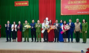 Ra mắt Mô hình điểm về “Tuyên truyền công tác phòng ngừa trẻ em, người chưa thành niên làm trái pháp luật, gắn với ứng dụng tiện ích của VNeID”
