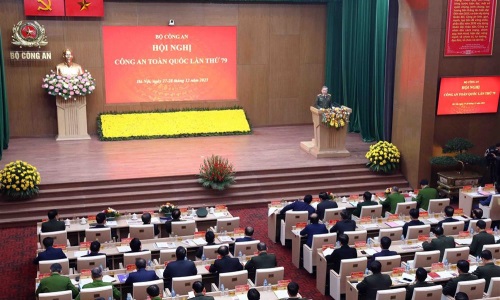 Lực lượng Công an nhân dân quyết tâm thực hiện thắng lợi các mục tiêu, yêu cầu, nhiệm vụ công tác trong năm 2024