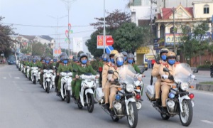 Mở cao điểm tấn công, trấn áp tội phạm, bảo đảm an ninh, trật tự Tết Nguyên đán Giáp Thìn 2024