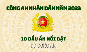 CÔNG AN NHÂN DÂN NĂM 2023 - NHỮNG DẤU ẤN NỔI BẬT