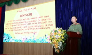 Sơ kết 01 năm triển khai Đề án 06 của Chính phủ - Nhiều kết quả nổi bật trong triển khai thực hiện Đề án 06/CP tại tỉnh Hà Nam