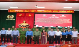 Công an tỉnh Đắk Nông tổ chức Lễ ký kết Quy chế phối hợp giữa Công an tỉnh, Tỉnh đoàn và Hội Liên hiệp phụ nữ tỉnh trong tuyên truyền, hướng dẫn, cài đặt, kích hoạt tài khoản định danh điện tử