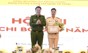 Sôi nổi Hội thi Bí thư Chi bộ giỏi Cục Cảnh sát quản lý hành chính về trật tự xã hội