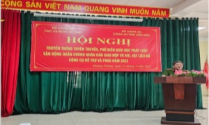 Truyền thông trực tiếp tại cơ sở - cách làm hiệu quả trong công tác tuyên truyền về vũ khí, vật liệu nổ, công cụ hỗ trợ và pháo