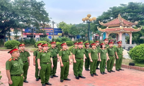 Cục Cảnh sát QLHC về TTXH tổ chức các hoạt động tri ân nhân kỷ niệm 76 năm Ngày thương binh, liệt sĩ (27/7/1947 - 27/7/2023)