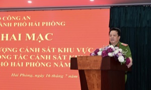 Công an Thành phố Hải Phòng tổ chức kiểm tra chất lượng Cảnh sát khu vực năm 2023