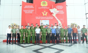 Cục Cảnh sát quản lý hành chính về trật tự xã hội tiếp đón các Đoàn đại biểu thăm quan mô hình, giải pháp công nghệ gắn với Đề án 06