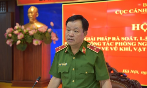 Hội thảo bàn giải pháp nâng cao hiệu quả công tác phòng ngừa, đấu tranh với tội phạm, vi phạm pháp luật về vũ khí, vật liệu nổ, công cụ hỗ trợ và pháo