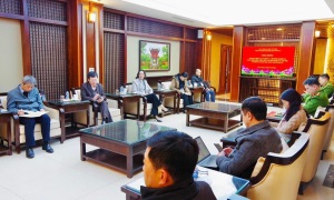 Cục nghiệp vụ - Bộ Nông nghiệp và phát triển nông thôn đến thăm  và làm việc tại Trung tâm dữ liệu quốc gia về dân cư