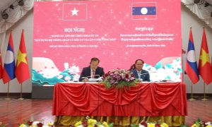 Góp phần thúc đẩy quan hệ hợp tác Việt Nam - Lào lên tầm cao mới