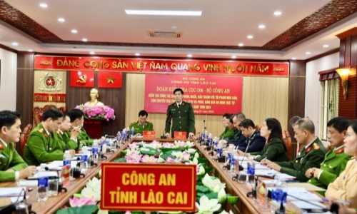 Tăng cường kiểm tra công tác quản lý, phòng ngừa, đấu tranh với tội phạm, vi phạm pháp luật về vũ khí, vật liệu nổ, công cụ hỗ trợ và pháo dịp Tết Nguyên đán Giáp Thìn 2024