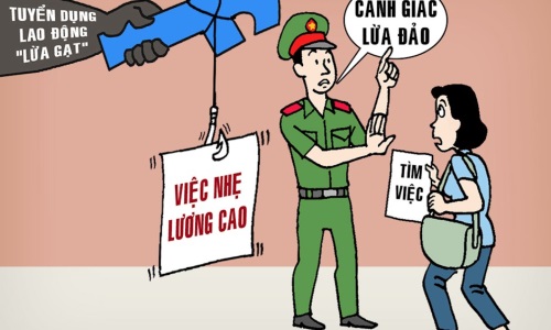 CẢNH GIÁC thủ đoạn lừa đảo tuyển cộng tác viên làm online  'việc nhẹ, lương cao'.