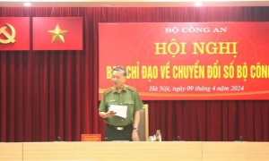Bộ Công an tổ chức Hội nghị Ban Chỉ đạo về chuyển đổi số