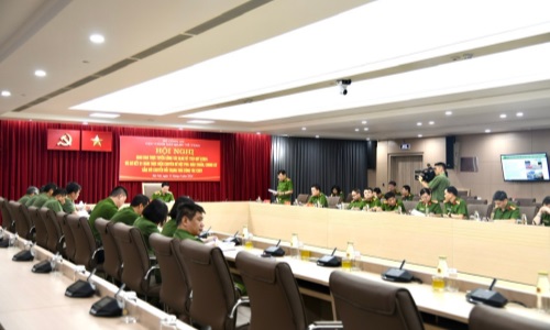 Hội nghị Giao ban trực tuyến công tác QLHC về TTXH Quý I/2024