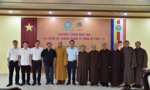 Ứng dụng Đề án 06/CP đẩy mạnh chuyển đổi số trong tăng ni, phật tử