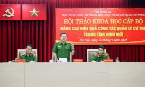 Nâng cao hiệu quả công tác quản lý cư trú trong tình hình mới