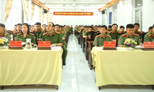 Cục Cảnh sát QLHC về TTXH tập huấn nghiệp vụ cho lực lượng cảnh sát QLHC về TTXH Công an thành phố Cần   Thơ chưa qua đào tạo chuyên ngành QLHC năm 2025