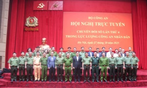 Tiếp tục lập nên kỳ tích, đột phá mới về chuyển đổi số trong Công an nhân dân