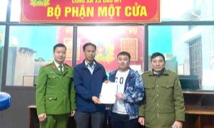 Bắc Giang: Hỗ trợ công dân xác minh, nhận lại hơn 740 triệu đồng do chuyển nhầm qua tài khoản ngân hàng