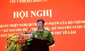 Hội nghị nghiên cứu, quán triệt Nghị quyết số 57 - NQ/TW của Bộ Chính trị về đột phá phát triển khoa học, công nghệ, đổi mới, sáng tạo, chuyển đổi số quốc gia và chuyên đề của Tổng Bí thư Tô Lâm về “Kỷ nguyên phát triển mới - Kỷ nguyên vươn mình của dân tộc Việt Nam”