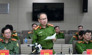 Họp báo cung cấp thông tin cho báo chí của Bộ Công an
