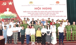 Cục Cảnh sát Quản Lý hành chính về trật tự xã hội (C06 - Bộ Công an) cùng UBND tỉnh Hà Nam, Công an tỉnh Hà Nam phối hợp triển khai thu nhận mẫu ADN thân nhân liệt sỹ chưa xác định thông tin trên địa bàn tỉnh Hà Nam