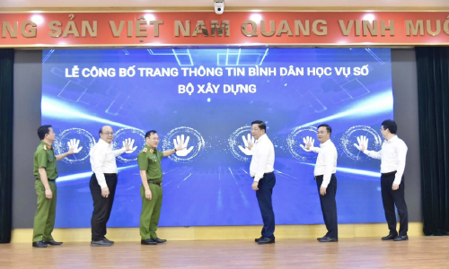 LỄ CÔNG BỐ TÍCH HỢP HỌC LIỆU LÊN NỀN TẢNG “BÌNH DÂN HỌC VỤ SỐ” VÀ KÝ KẾT KẾ HOẠCH PHỐI HỢP GIỮA BỘ CÔNG AN – BỘ XÂY DỰNG.