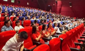 Cục Cảnh sát QLHC về TTXH, Bộ Công an tổ chức buổi sinh hoạt chính trị, trình chiếu bộ phim lịch sử “Mưa đỏ”