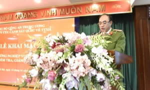 Tập huấn bồi dưỡng nghiệp vụ công tác Đảng; công tác kiểm tra, giám sát, kỷ luật đảng trong đảng bộ Cục Cảnh sát Quản lý hành chính về trật tự xã hội