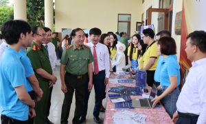 Cục Cảnh sát quản lý hành chính về trật tự xã hội triển khai mô hình chuyển đổi số cấp xã đầu tiên tại xã Quang Thiện, tỉnh Ninh Bình